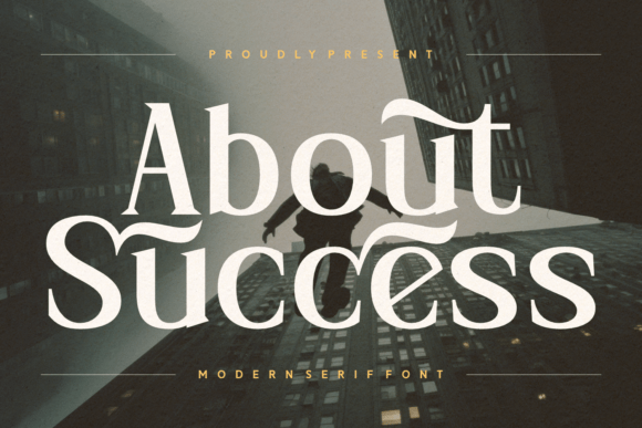 About Success: A Serif Font That Elevates Your Brand