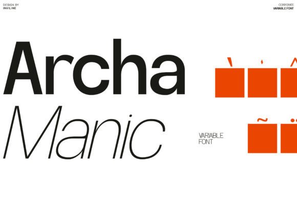 Archa Manic: A Modern Sans Serif Typeface for Real Branding Work