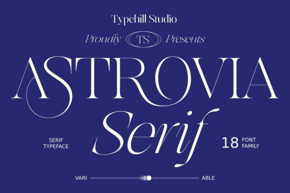Astrovia Serif: A Modern Serif Font That Elevates Real Small Business Branding