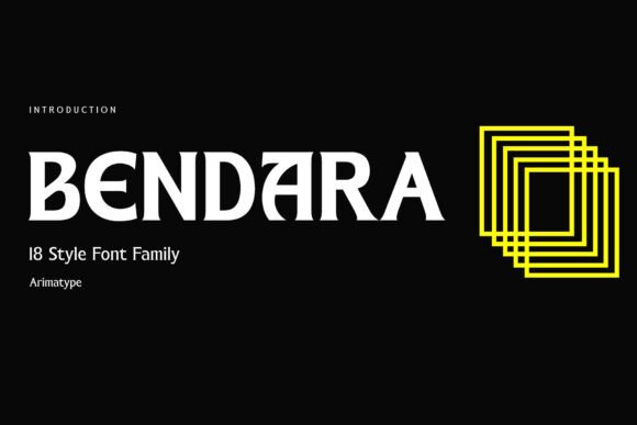 Bendara: A Serif Font That Makes Your Campaigns Instantly Clearer