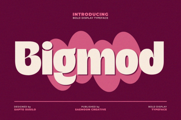 Bigmod: A Bold, Playful Display Typeface for Modern Web Design