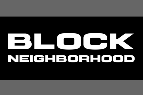 Block Neighborhood: A Confident Sans Serif for Editorial Impact