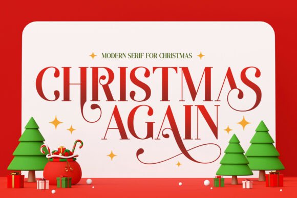 Christmas Again: A Serif Font That Feels Like Home