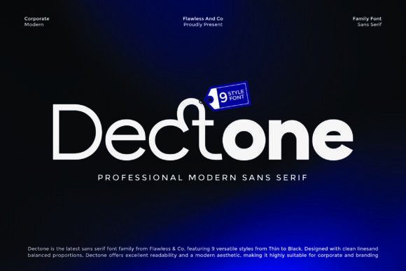 Dectone: A Sans Serif Font That Breathes With Your Content