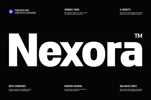 Gc Nexora: A Modern Sans Serif Font for Small Business Branding