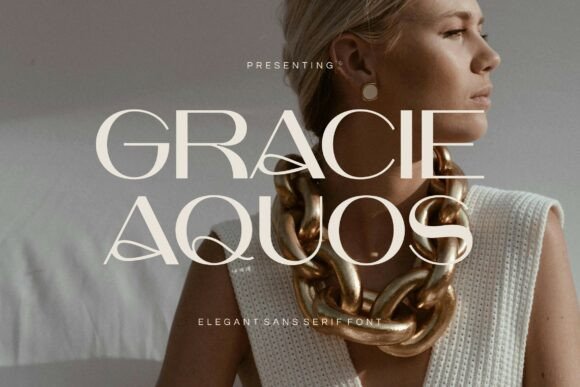 Gracie Aquos: A Sans Serif Font That Breathes With Your Words