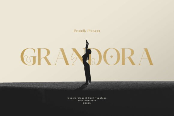 Grandora: A Modern Serif Font for Scroll-Stopping Brand Content