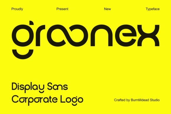 Groonex: A Display Sans That Actually Works in Real Branding