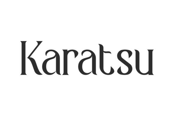 Karatsu: A Modern Serif That Breathes Life Into Editorial Design