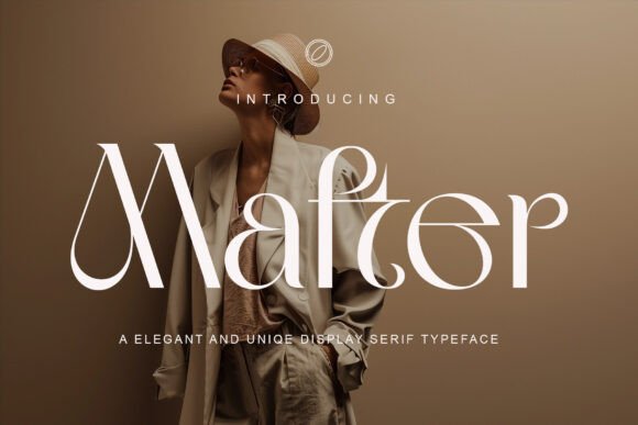 Mafter: A Refined Serif Font for Digital Branding