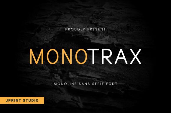 Monotrax: A Clean Sans Serif Font for Editorial Clarity