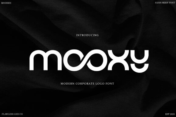 Mooxy: A Modern Sans Serif Font for Editorial Calm