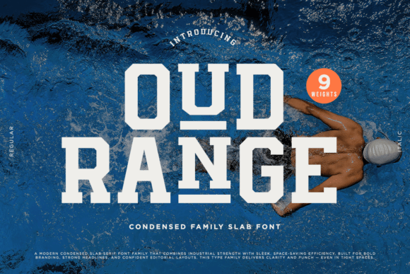 Oud Range: A Condensed Slab Serif for Confident Editorial Voice