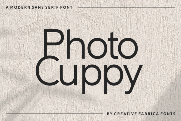 Photo Cuppy: A Clean Sans Serif Font That Cuts Through the Feed