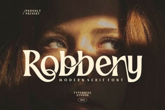 Robbery: A Serif Font That Elevates Digital Branding