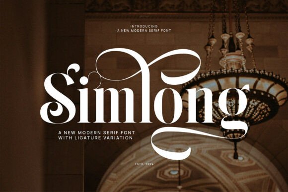 Simlong: A Serif Font That Breathes With Your Words