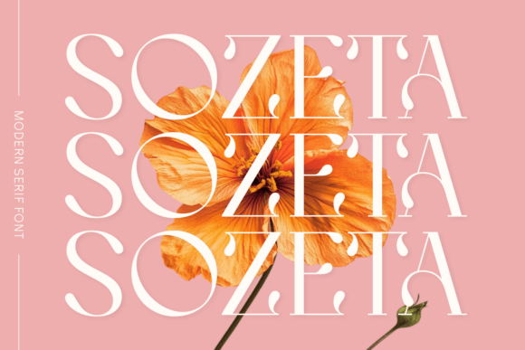 Sozeta: A Modern Serif Font That Elevates Handmade Design