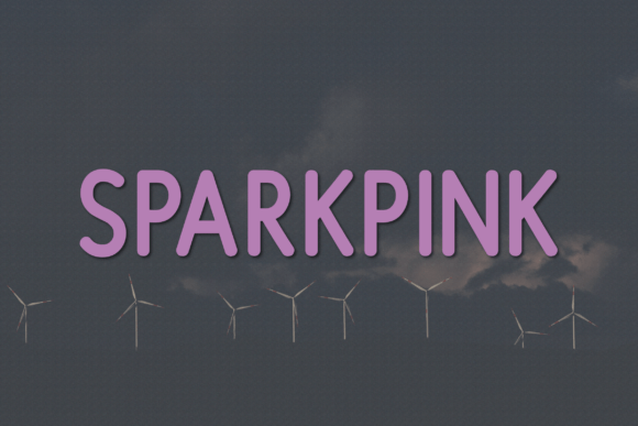 Sparkpink: A Classy Sans Serif Font for Small Business Branding