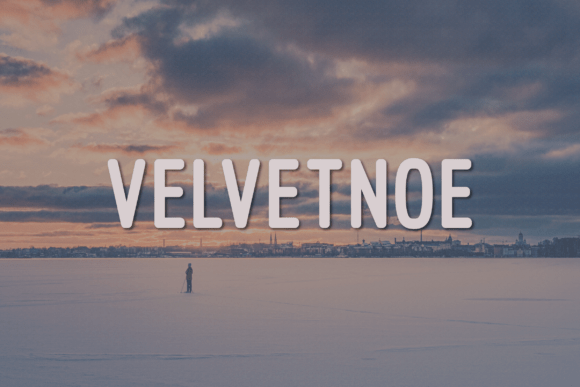 Velvetnoe: A Classy Sans Serif for Thoughtful Branding